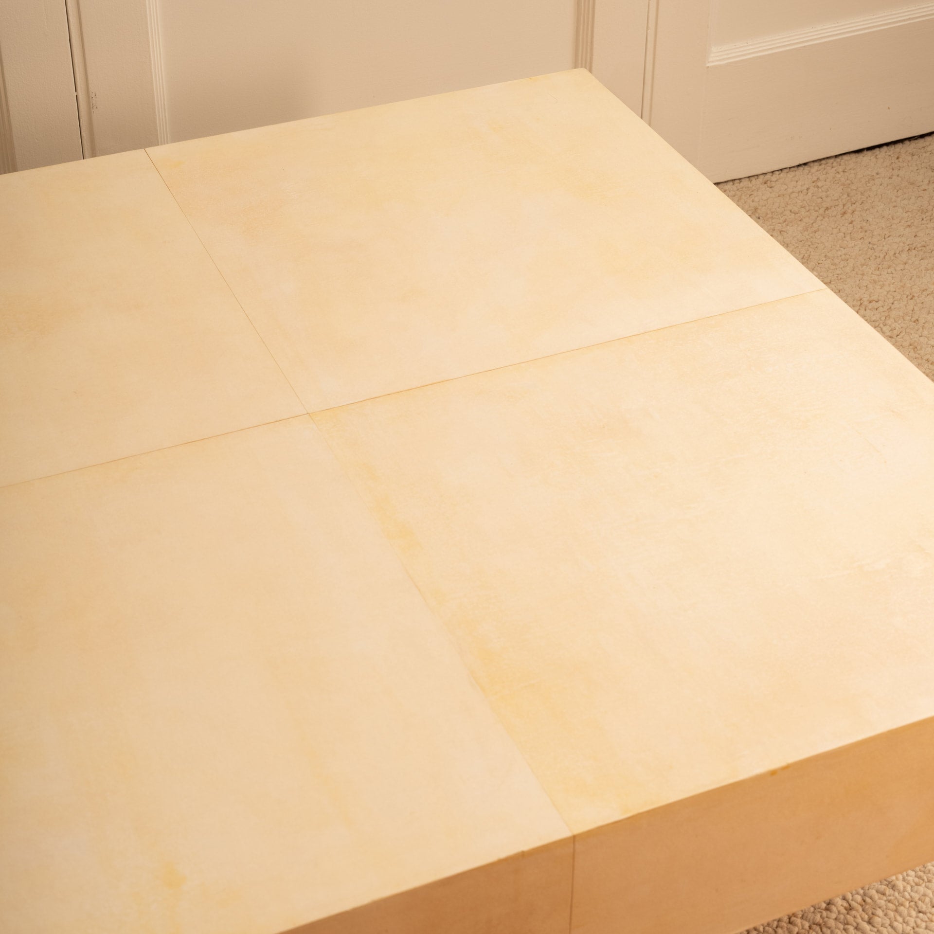 Parchment Coffee Table, Italy 1970s Coffee Tables