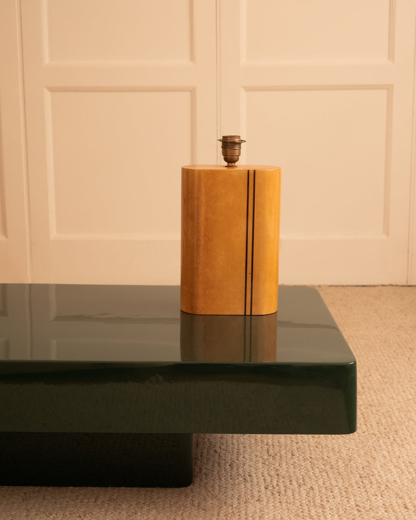 Parchment Table Lamp - Italy 1970s Table Lamps