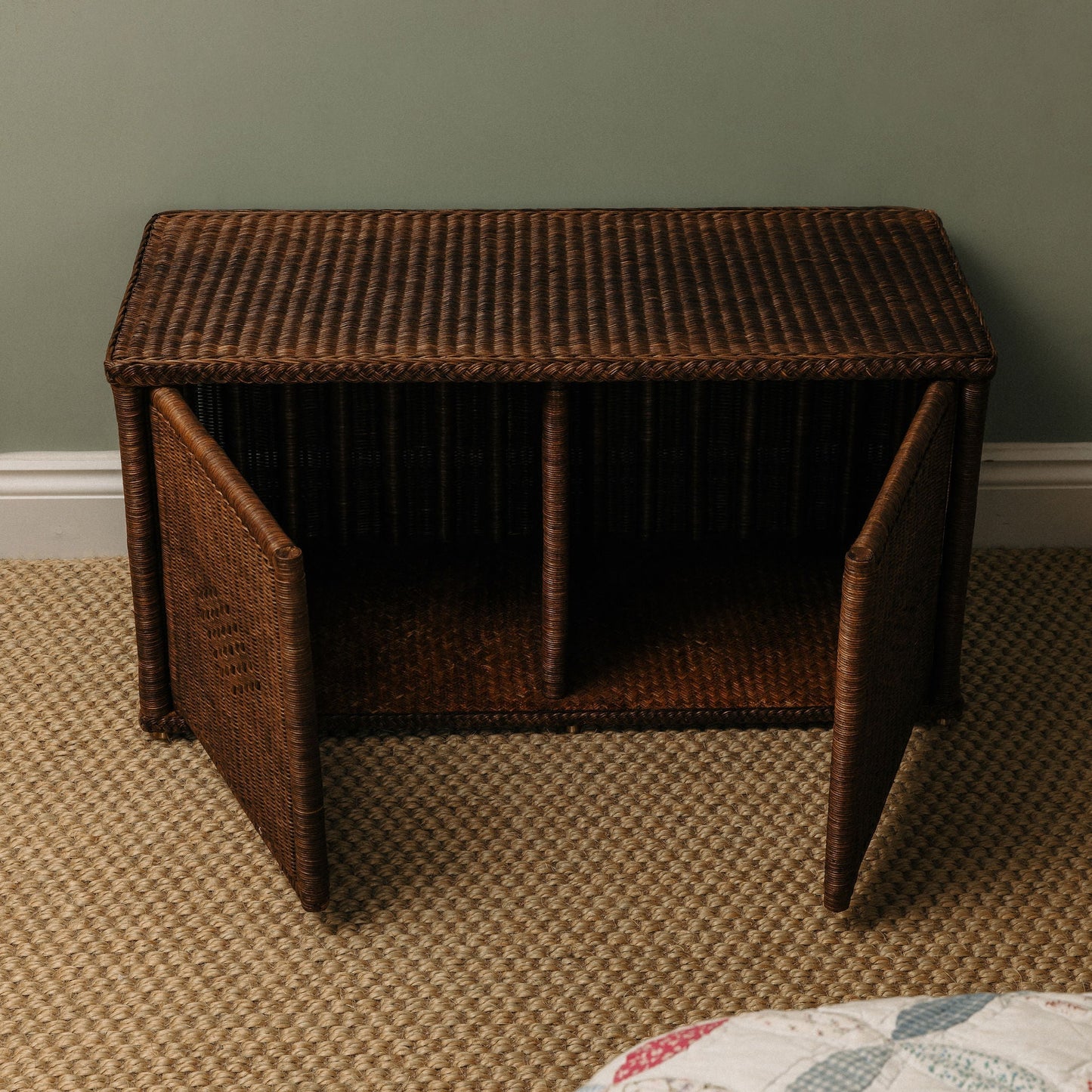 Peti Rattan Storage Bench Benches