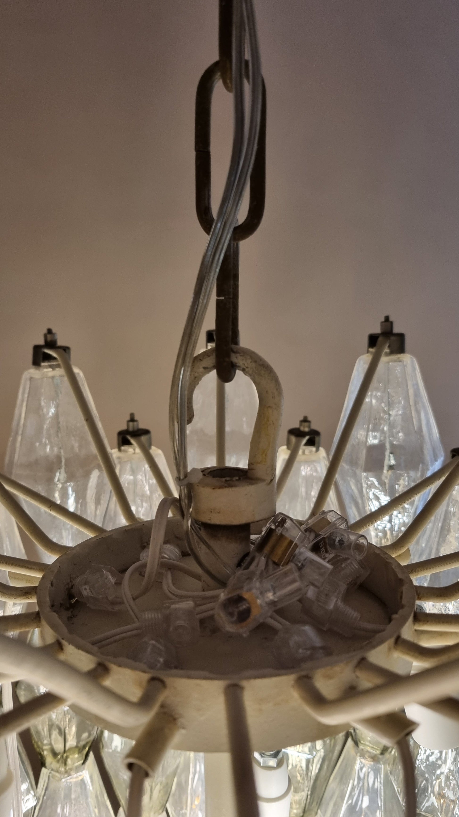 Poliedri Pendant Lamp by Carlo Scarpa for Venini Pendant Lights Vintage
