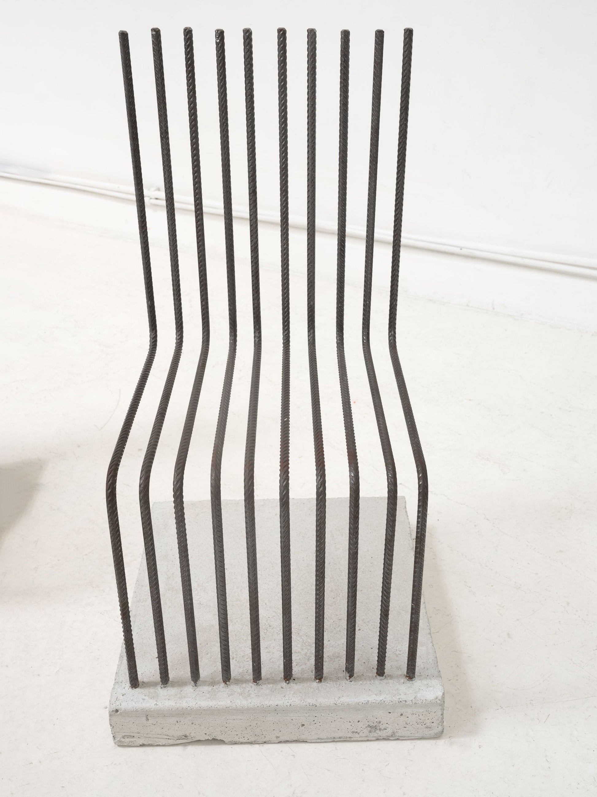 Postmodern Solid Chair Attributed Heinz Landes Germany, 1986 Chairs