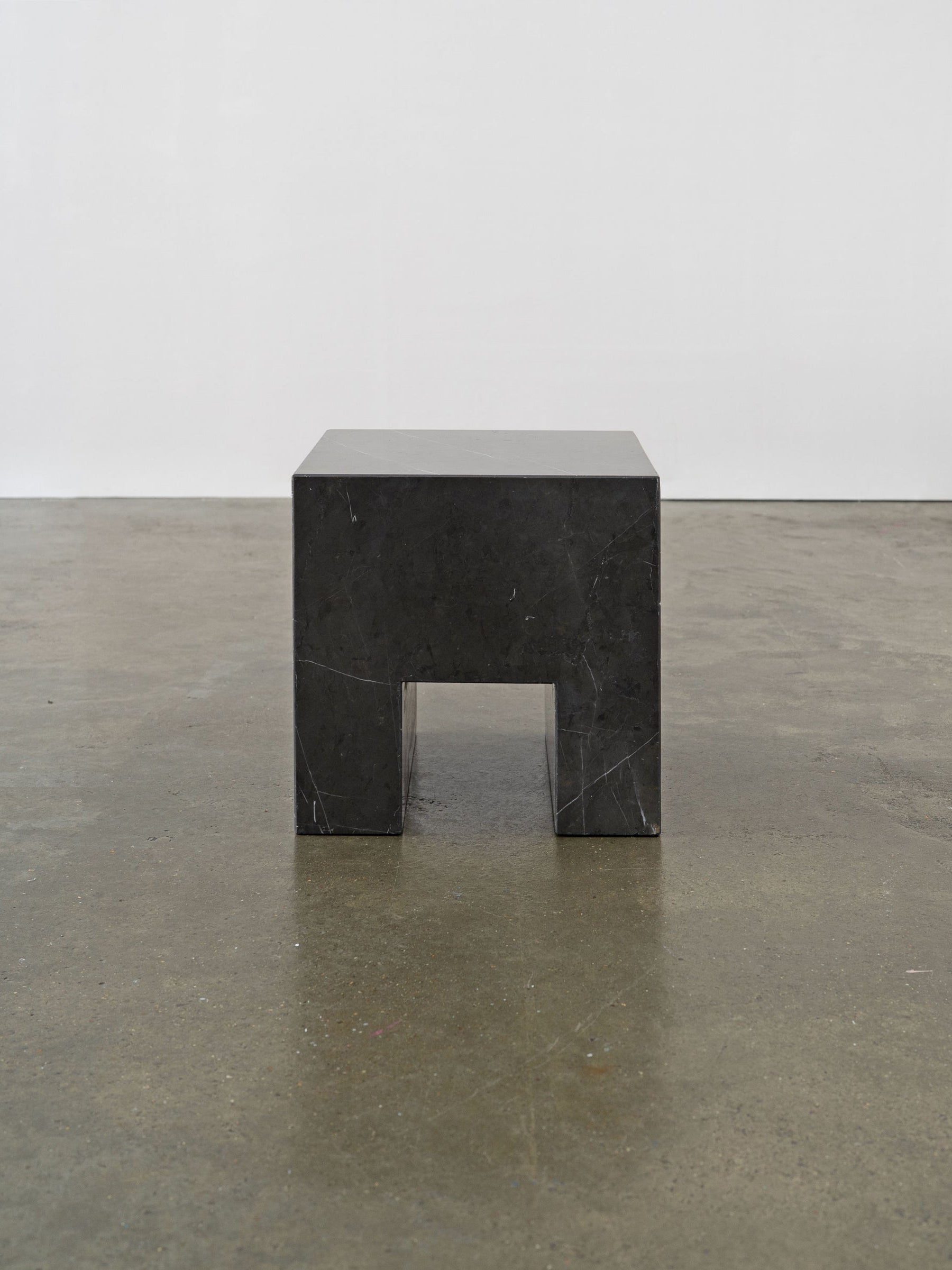 Postmodern Solid Marble Stool / Side Table End Tables