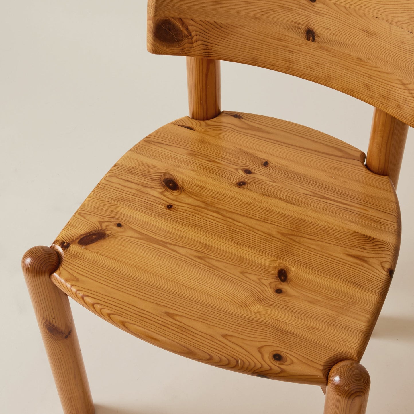 Set of 6 Pine Dining Chairs by Rainer Daumiller, 1960s-1970s Dining Chairs