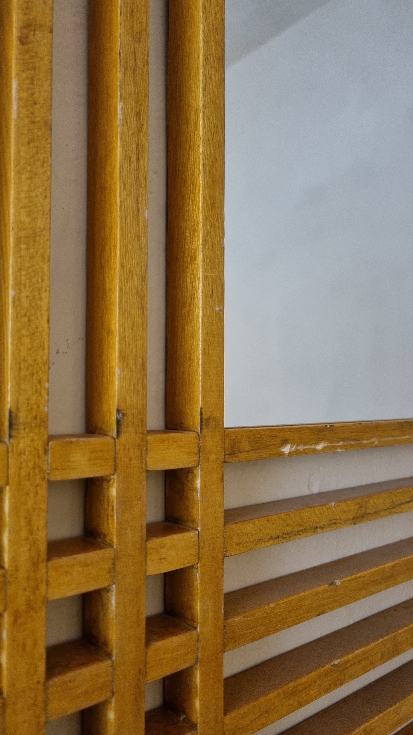 Rare Mirror by Ettore Sottsass for Santambrogio & De Berti, 1959 Mirrors