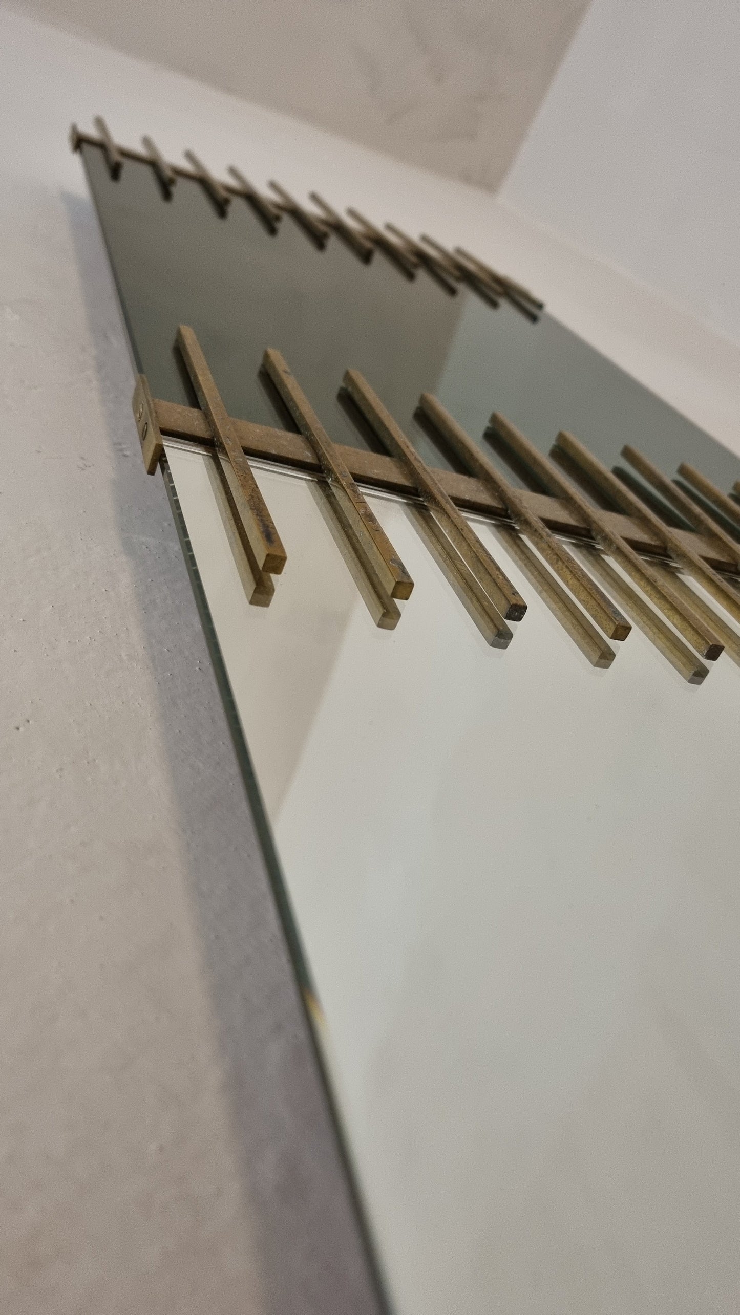 Rare Mirror by Ettore Sottsass for Santambrogio & De Berti, 1962 Mirrors
