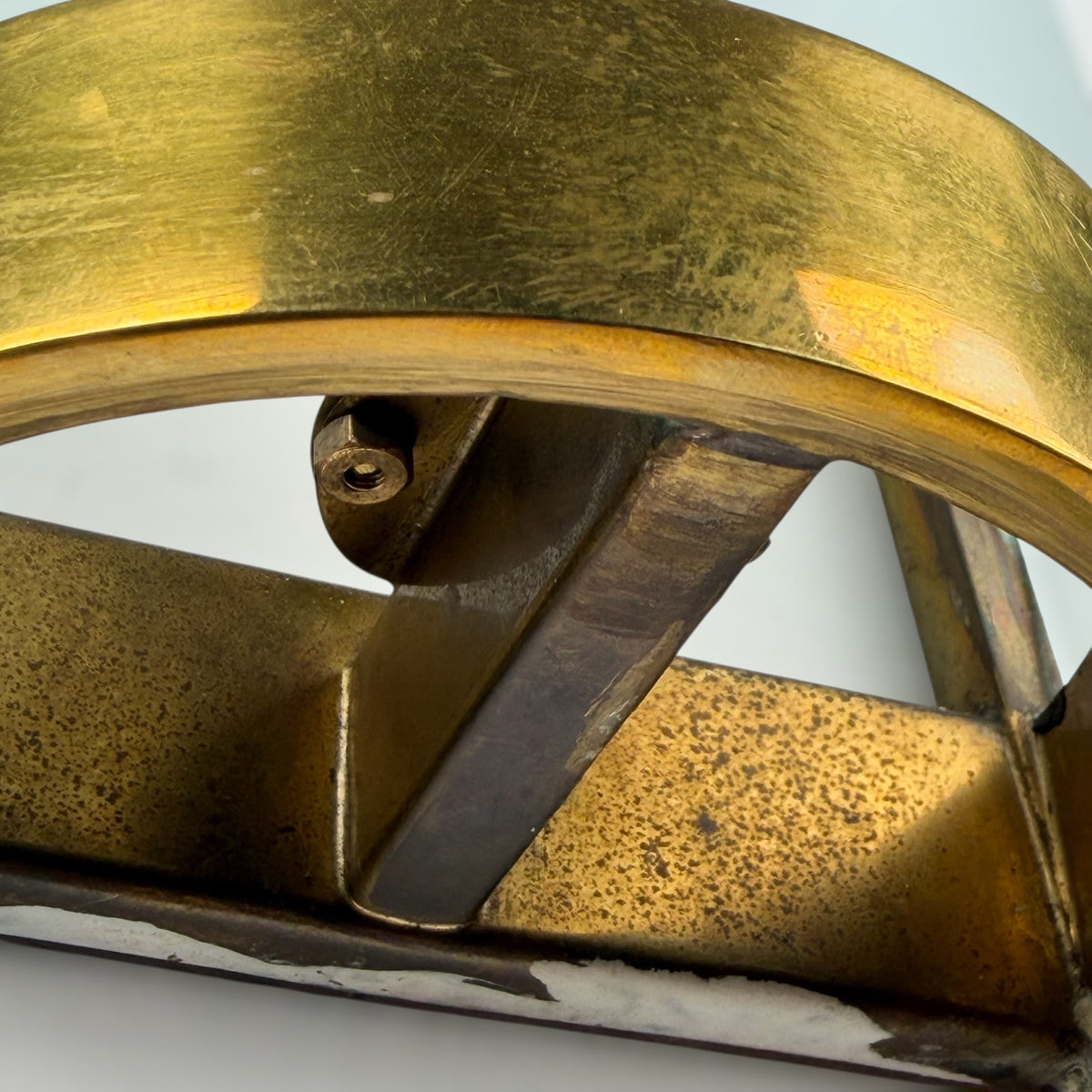 Rare Monumental Single Sconce by Max Ingrand for Fontana Arte, 1950s Sconces