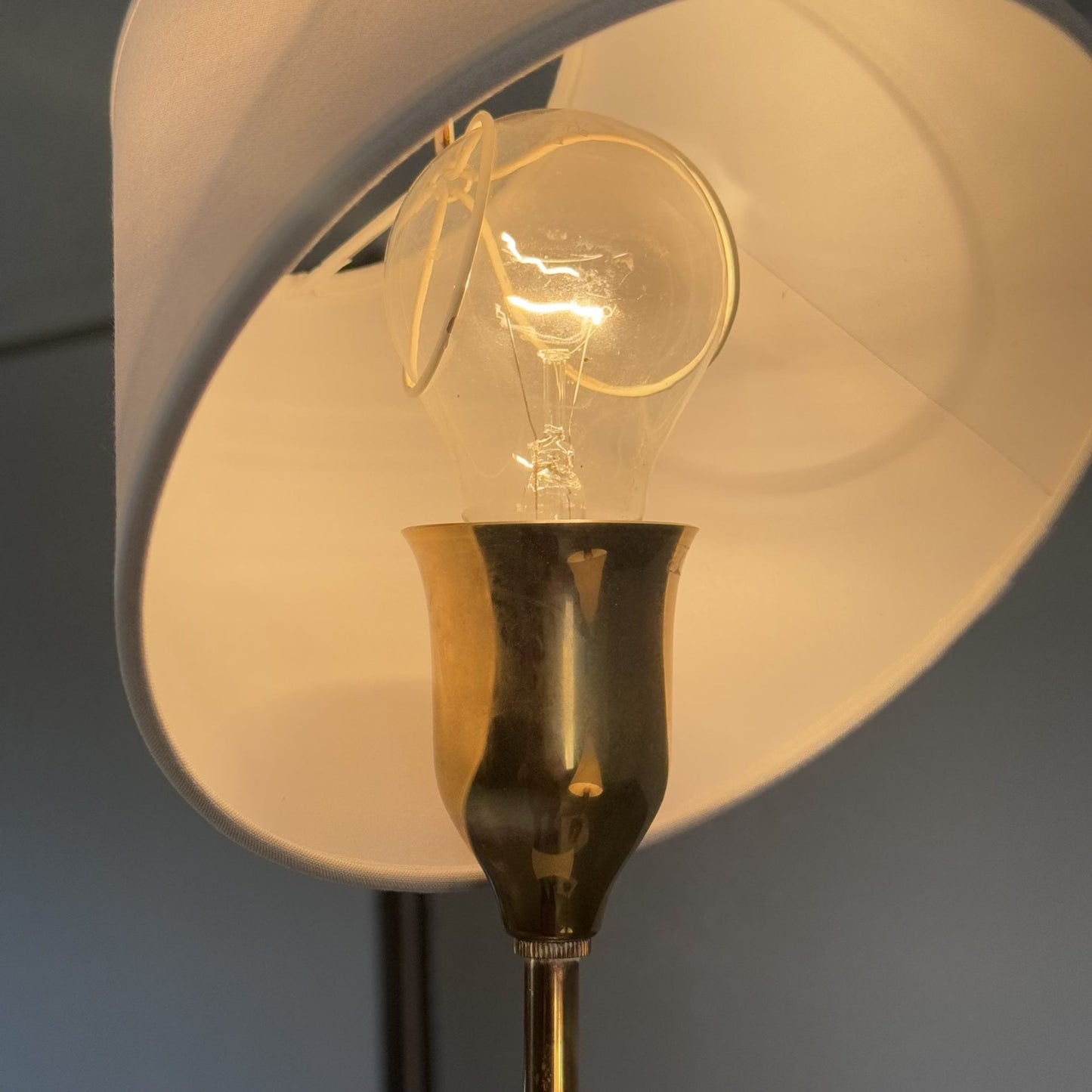 Rare Pair of Table Lamps Model 2552/2 by Josef Frank for Svenskt Tenn, Sweden Table Lamps