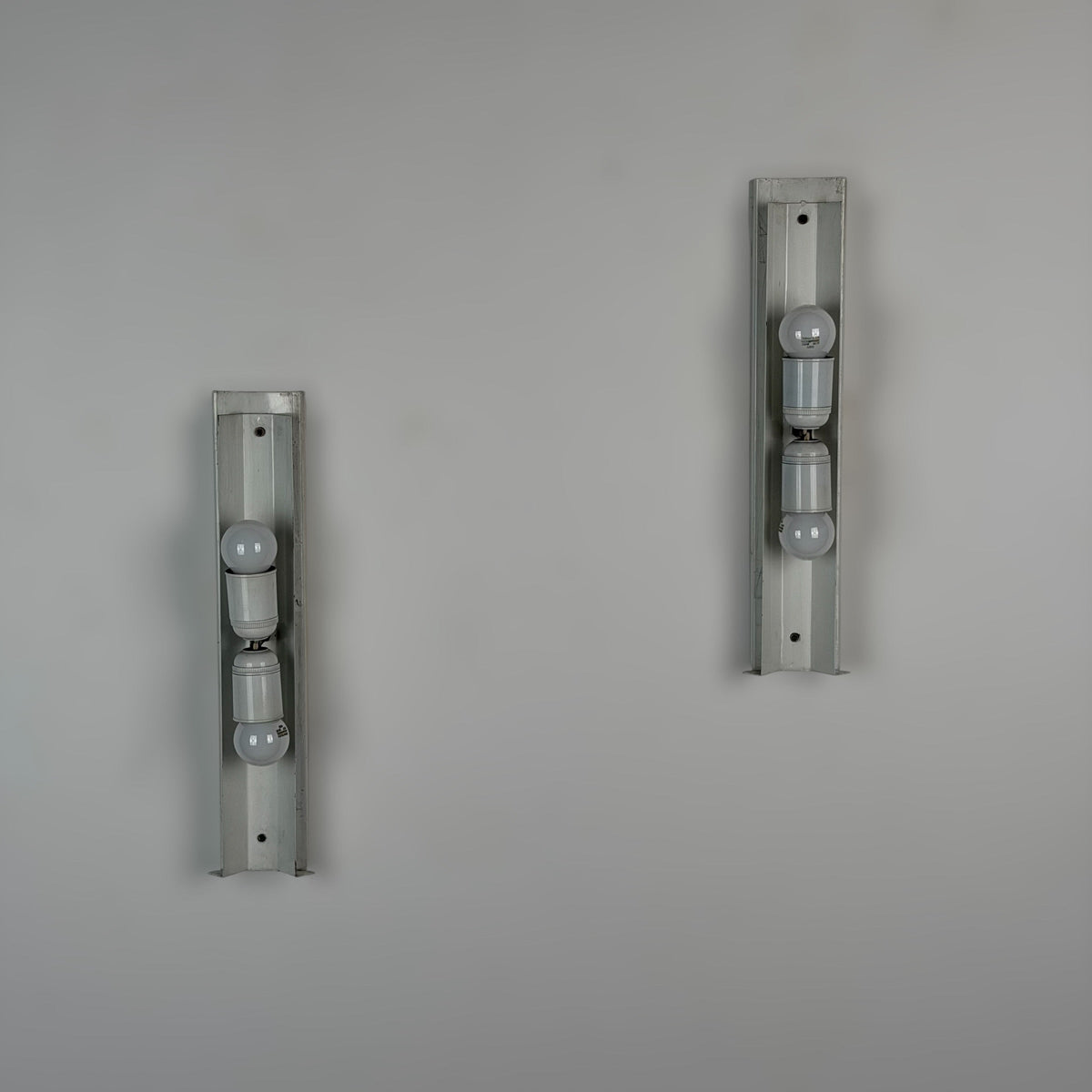 Rare Pair of Giusto Toso "Ice Glass" Murano Sconces for Toso Selezione, 1970s Sconces