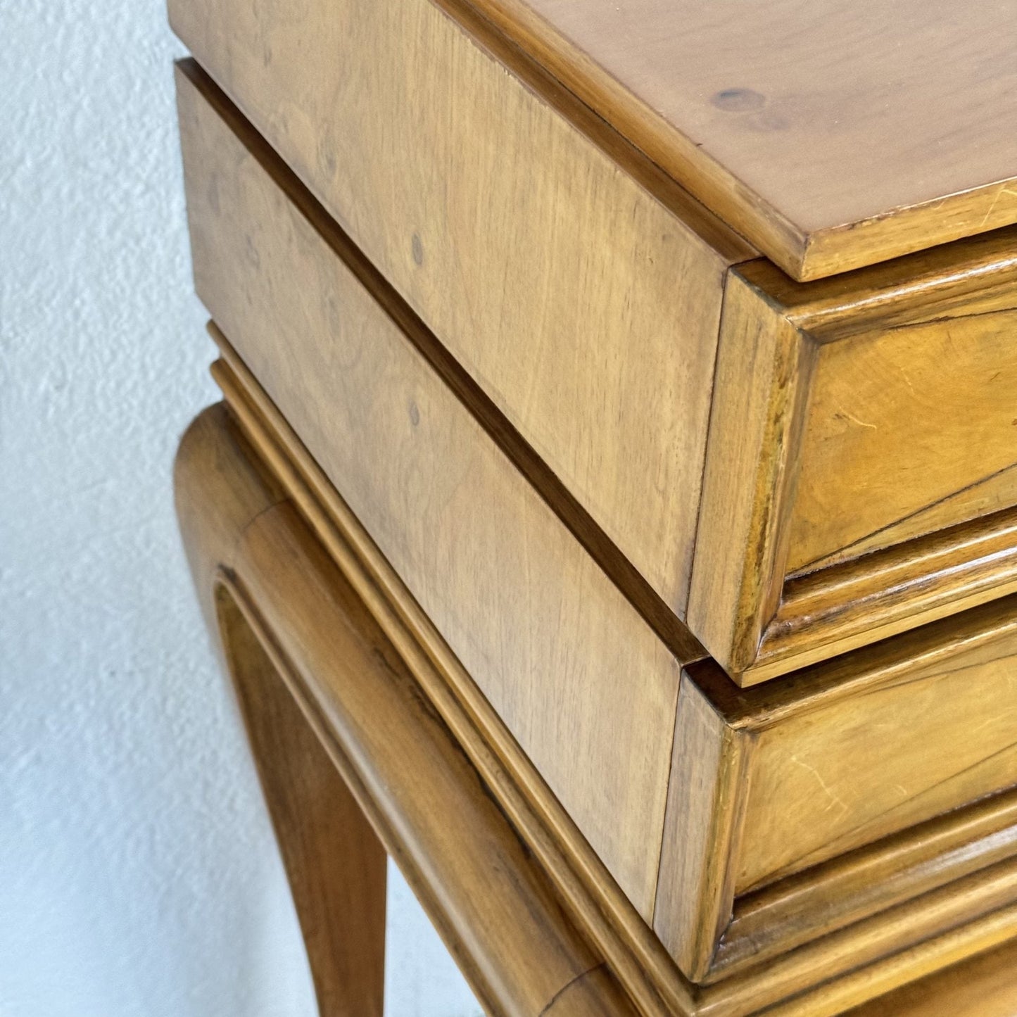 Rare Sculptural Diamond-Front Sideboard by Osvaldo Borsani for ABV, Italy, 1950s Sideboards