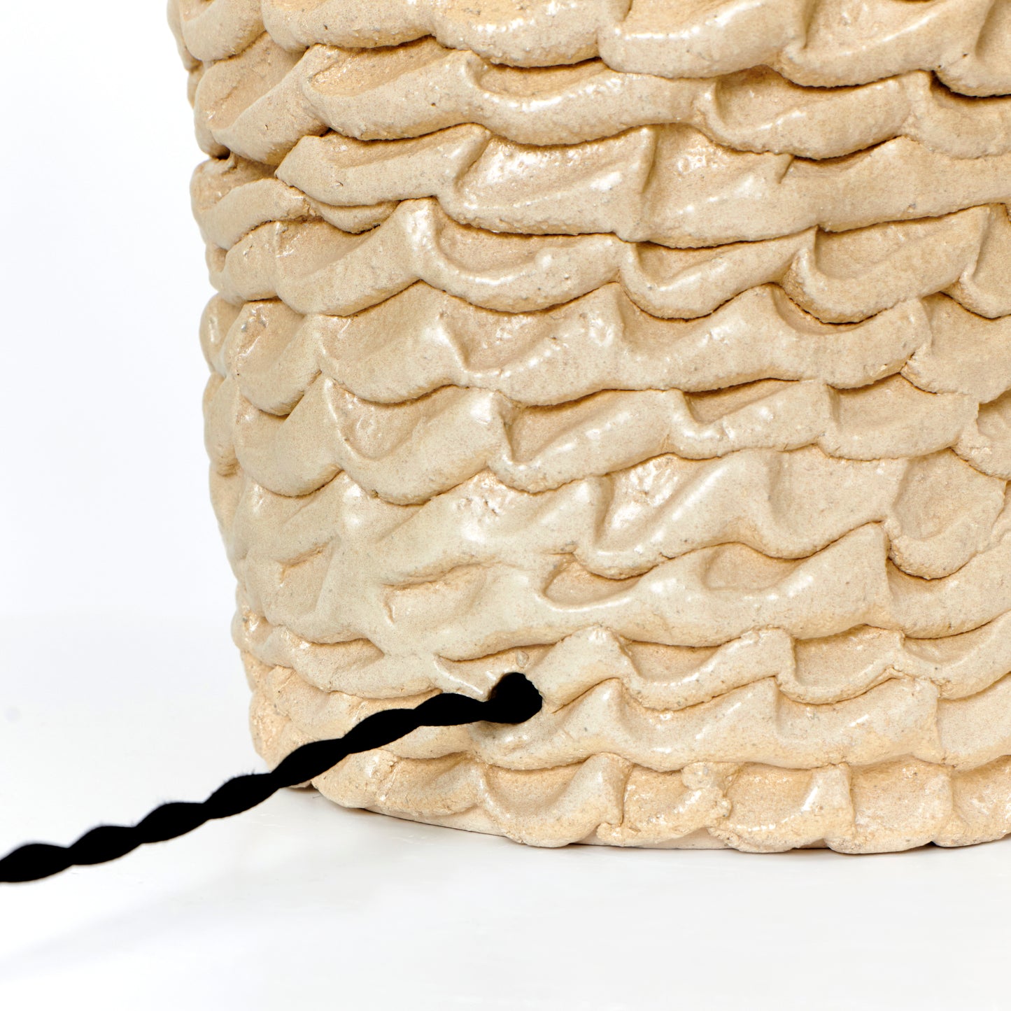 Round Casa Table Light in Sand, Medium by Project 213A Table Lamps