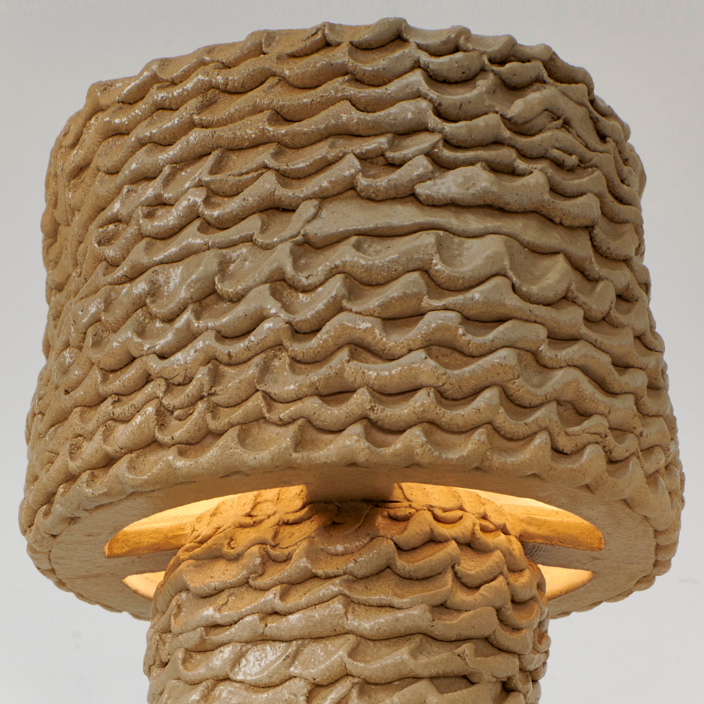 Round Casa Table Light in Sand, Medium by Project 213A Table Lamps