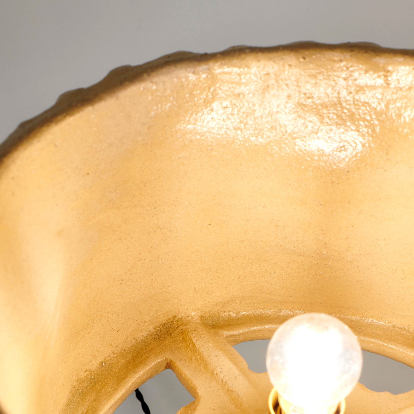 Round Casa Table Light in Sand, Medium by Project 213A Table Lamps