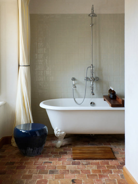 Rounded Medium Ceramic Side Table