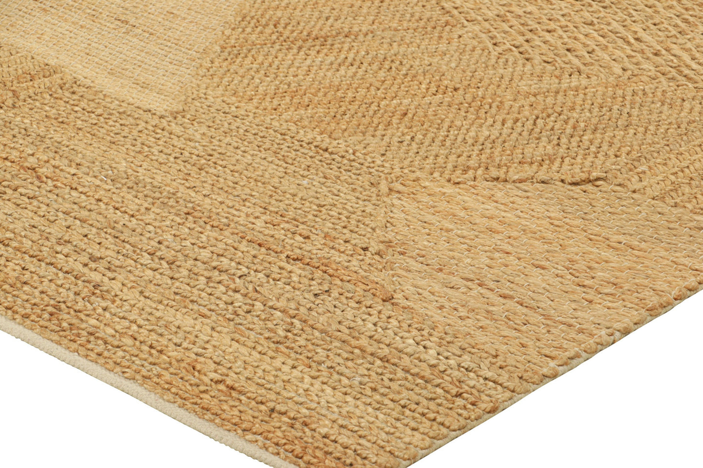 Rug & Kilim's Abstract Flatweave in Beige-Brown with Geometric Patterns Rugs