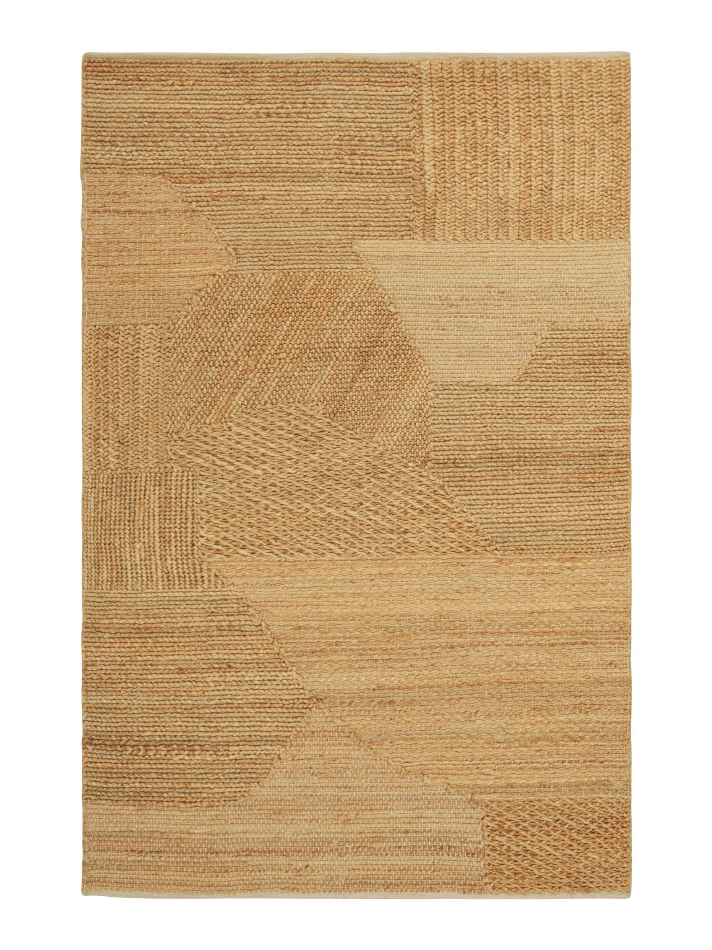 Rug & Kilim's Abstract Flatweave in Beige-Brown with Geometric Patterns Rugs