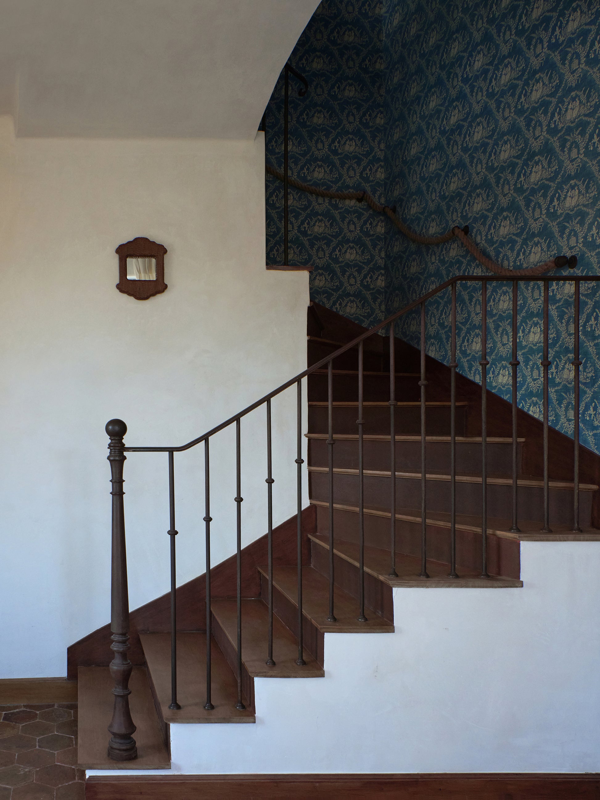 Sao Joao Mirror in Walnut Mirrors