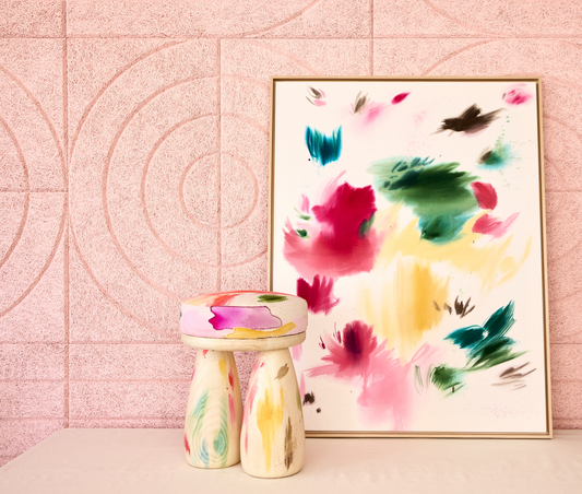 Tabouret patchwork Agrias - 2024