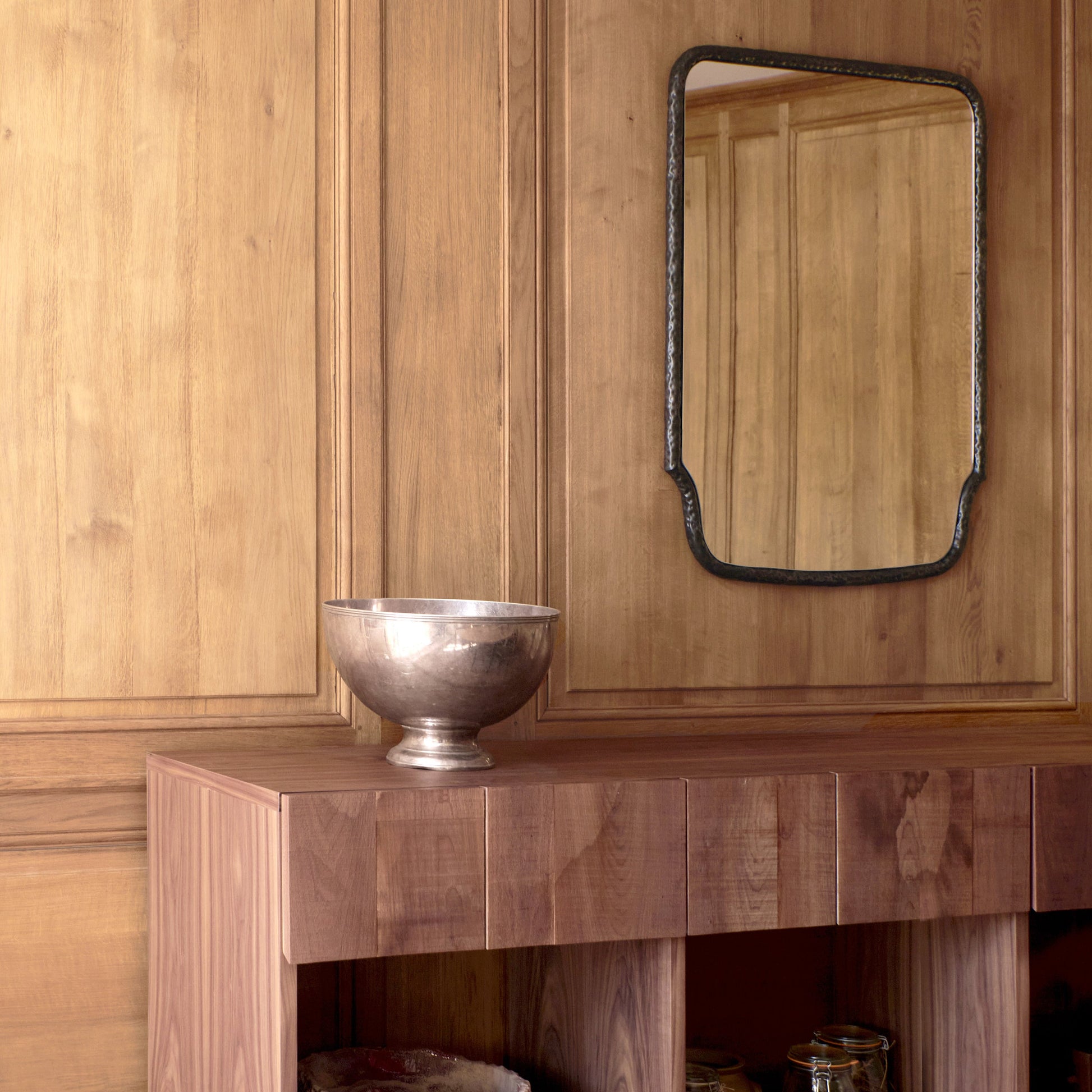 Serralles Mirror in Black Mirrors