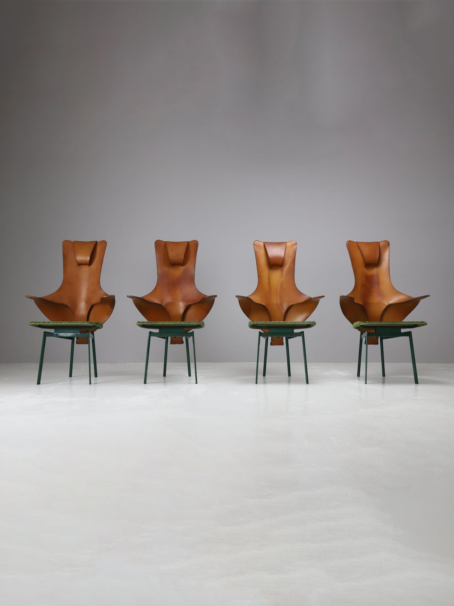 Set of 4 "Regina" Chairs by Paolo Deganello for Zanotta Chairs