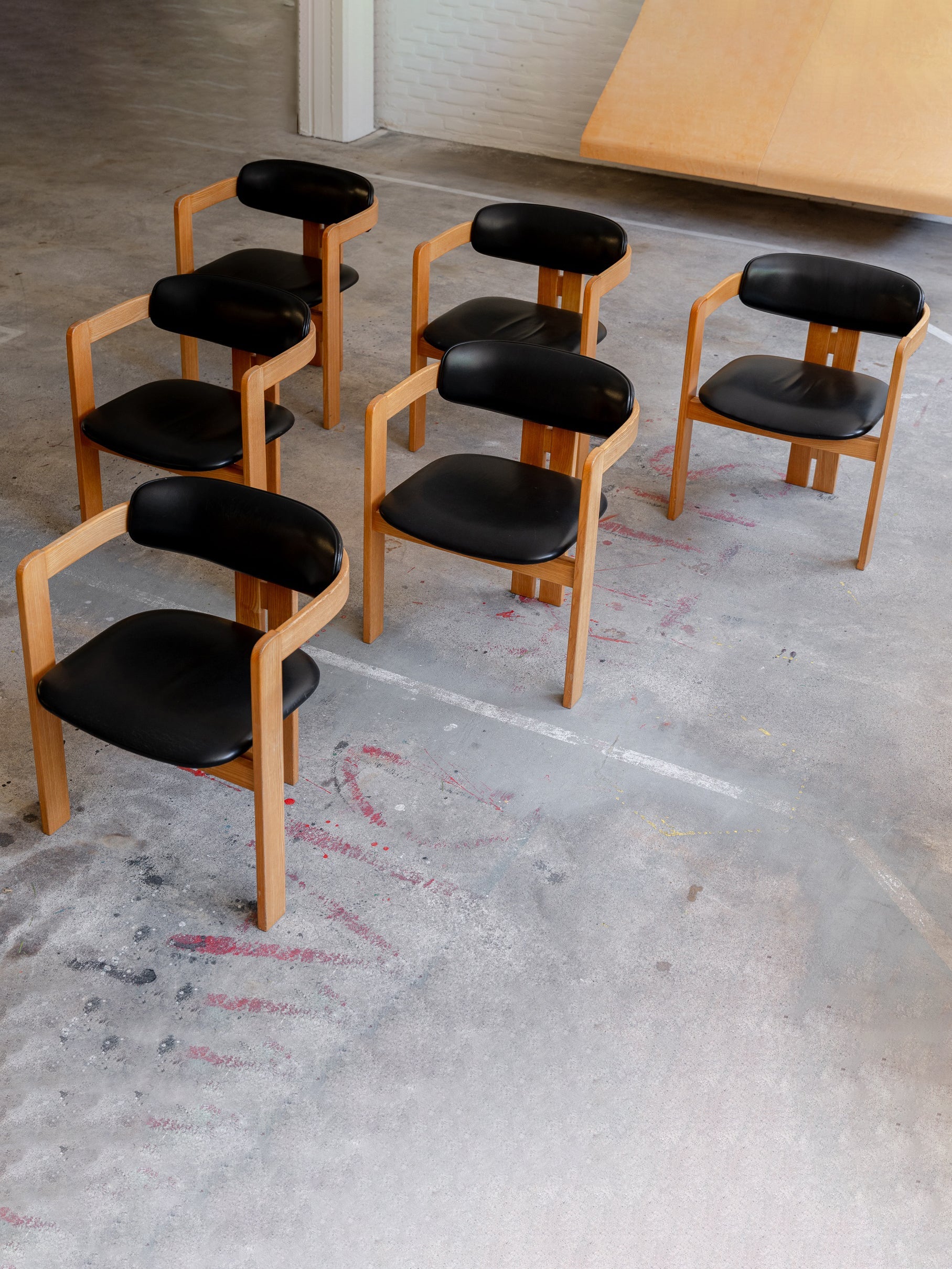 Set of 6 Italian Dining Chairs Dining Chairs