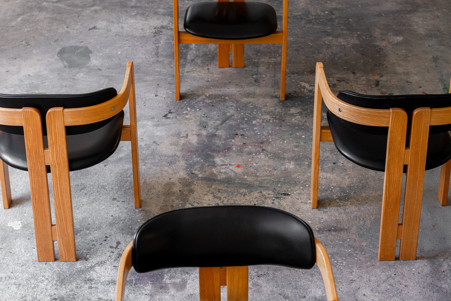 Set of 6 Italian Dining Chairs Dining Chairs