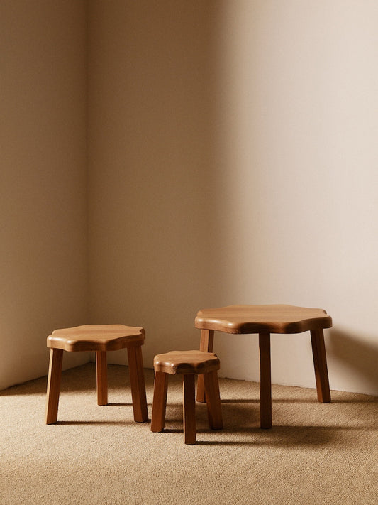 Set of Three Nesting Tables, Netherlands, Circa 1970 Nesting Tables