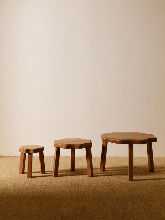 Set of Three Nesting Tables, Netherlands, Circa 1970 Nesting Tables