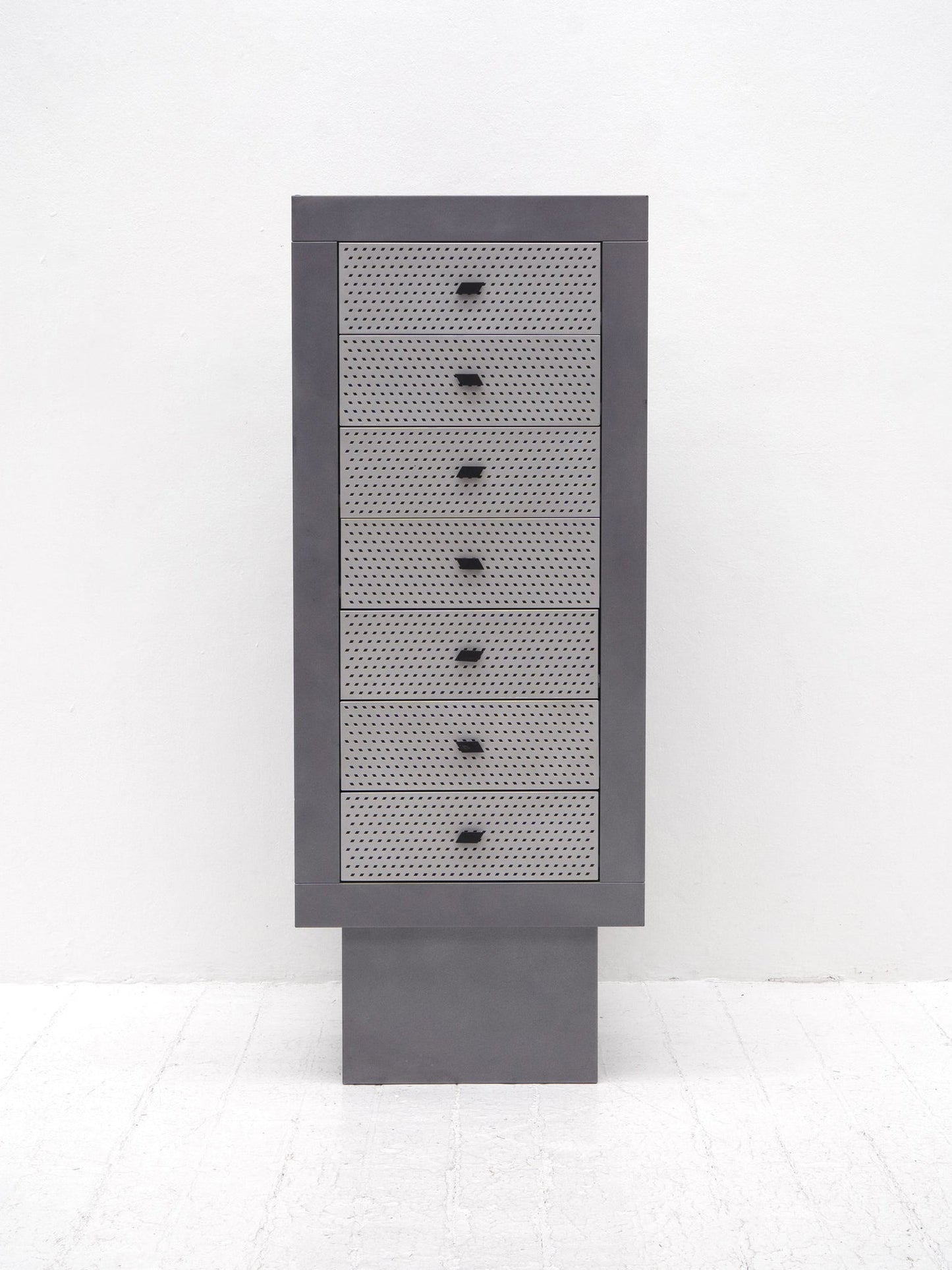 Settimanale Chest of Drawers Tallboy by Matteo Thun for Bieffeplast, 1985 Dressers