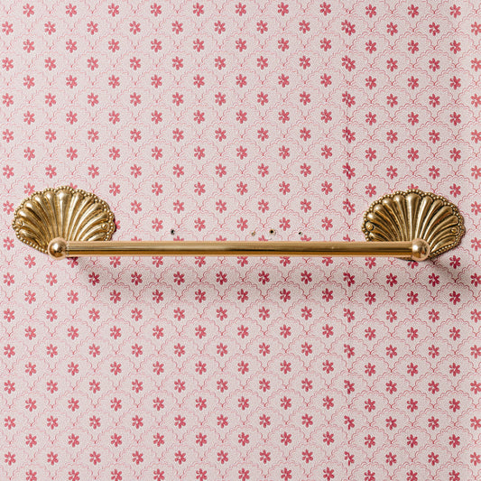Shell Brass Towel Rack Bath