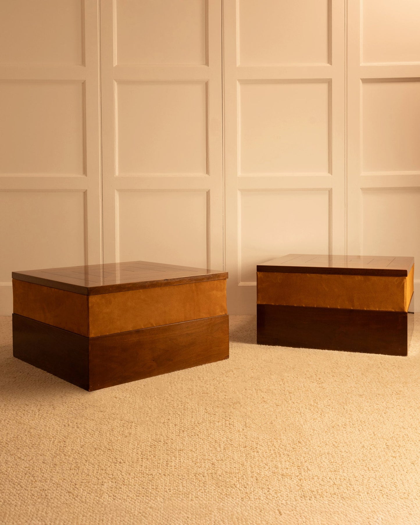 Pair of Side Tables by Paolo Buffa - Italy 1940s End Tables