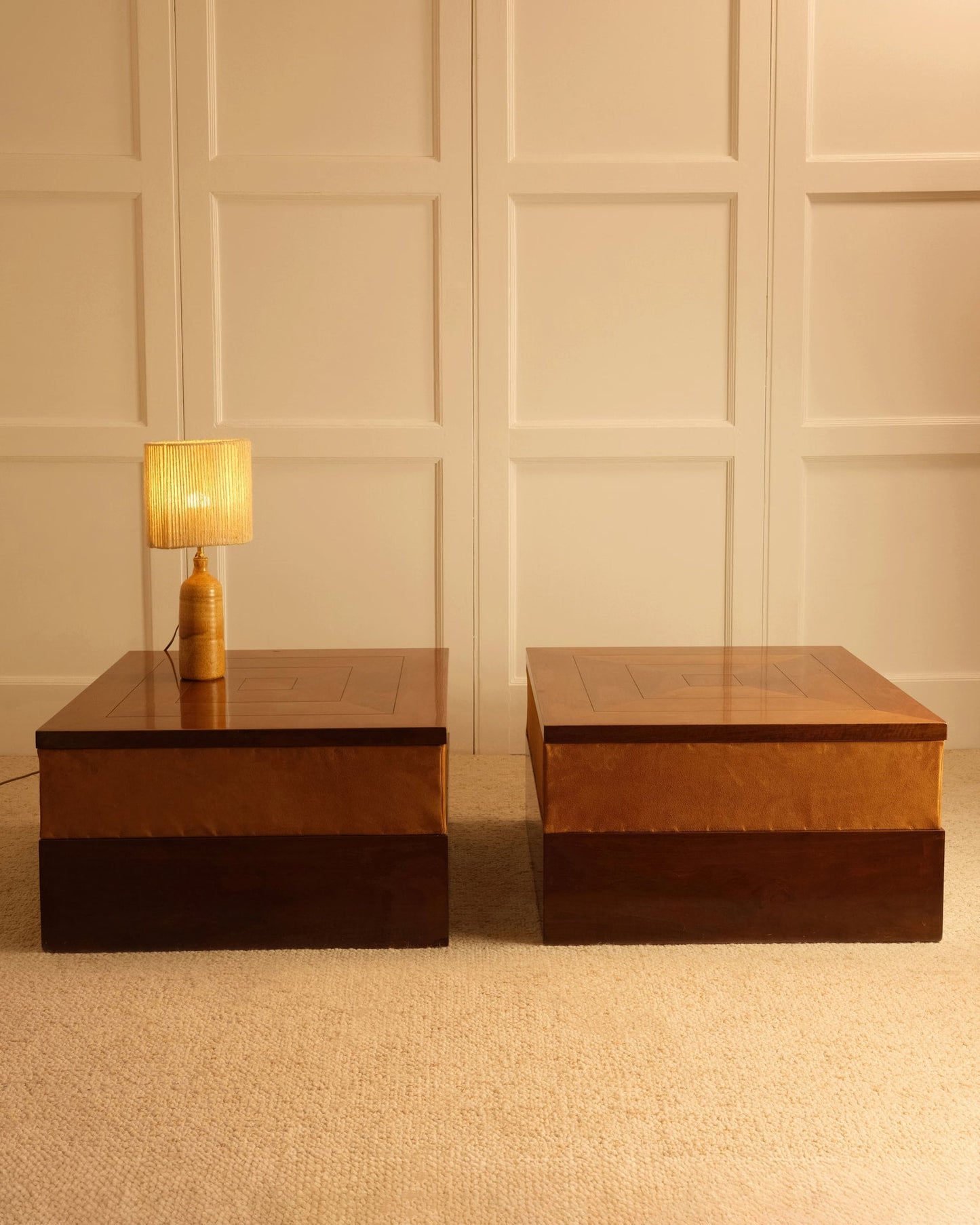 Pair of Side Tables by Paolo Buffa - Italy 1940s End Tables
