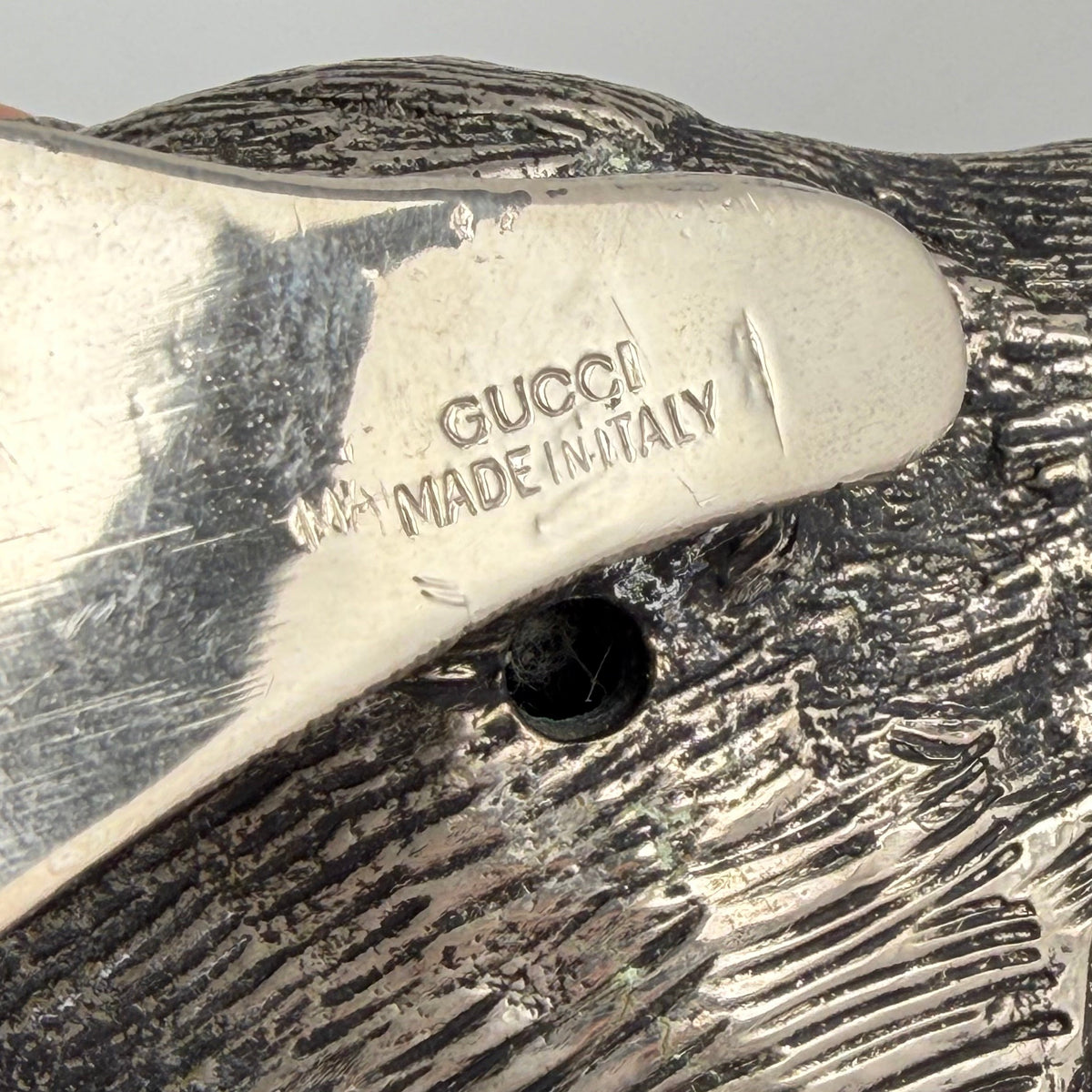 Silver-Plated Penguin Sculpture by Gucci, Italy, 1970s Sculptures