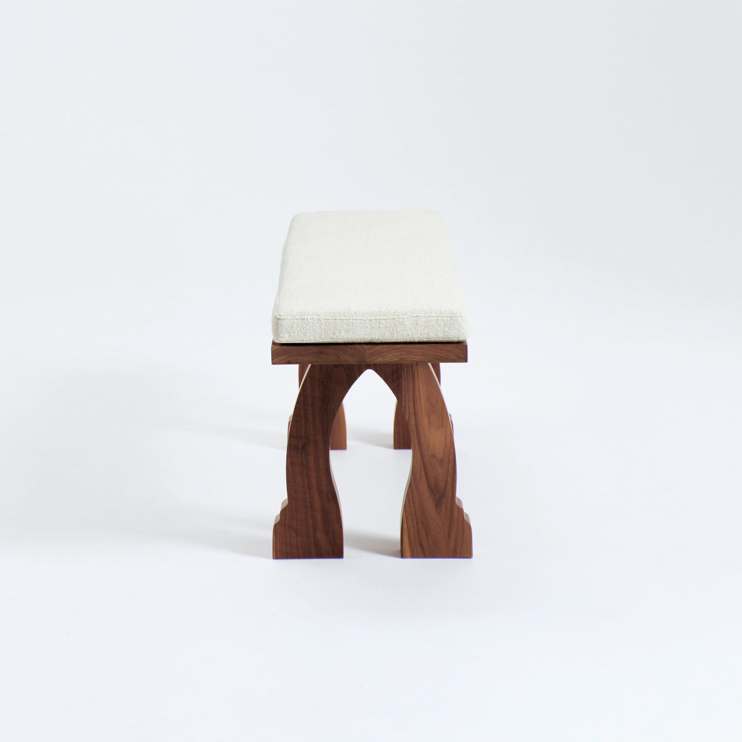 Sintra Bench in Walnut with Cushion Benches