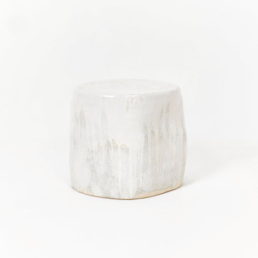 Small Ceramic Side Table in Roquefort End Tables