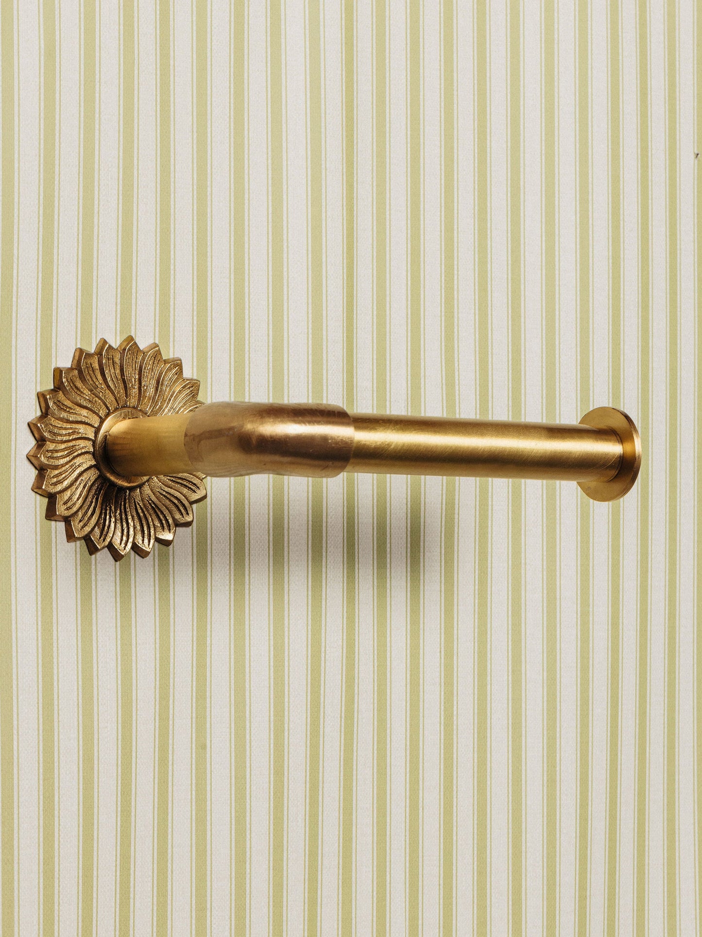Sun Brass Toilet Roll Holder, Lacquered Brass Bath