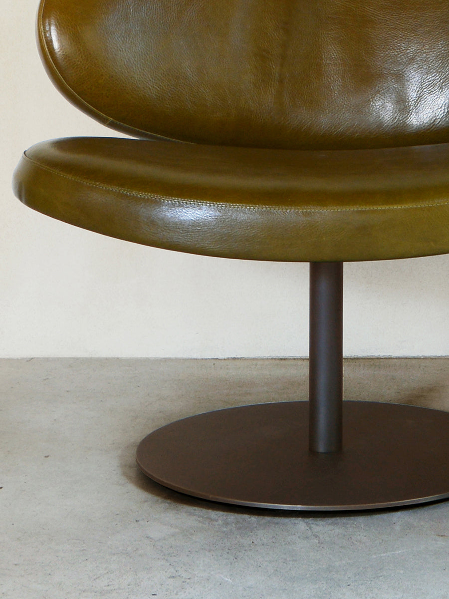 Sunset Armchair and Stool by Christophe Pillet for Cappellini, 1997