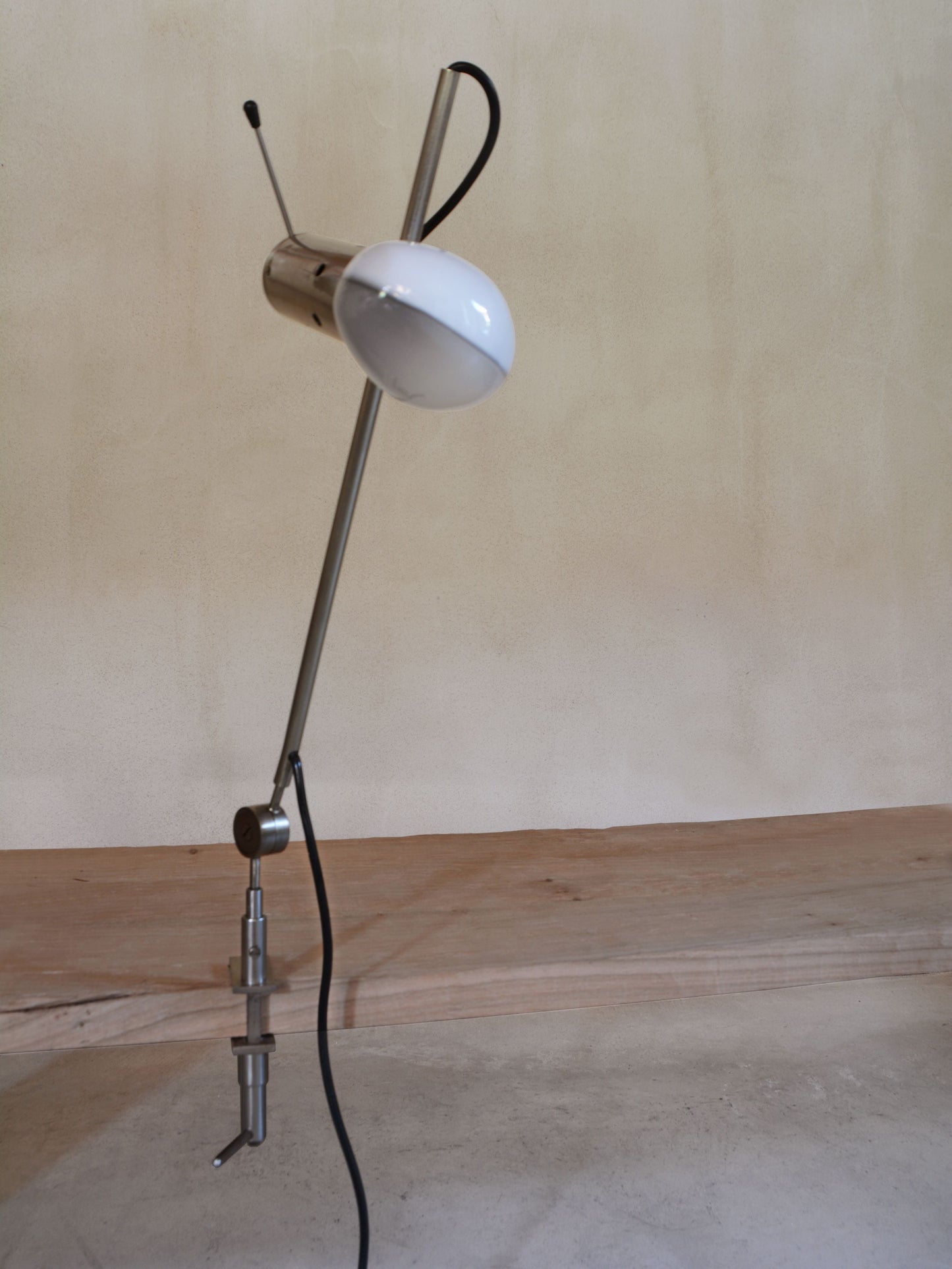 Morsetto Italian NR.255 Table Lamp by Tito Agnoli for Oluce, 1950s Table Lamps