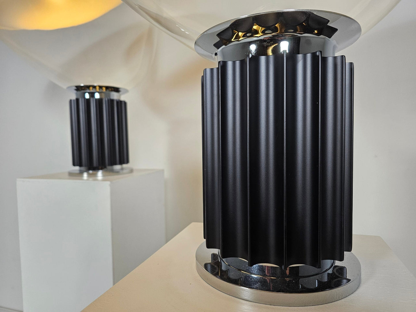 Taccia Table Lamp by Achiles and Pier Giacomo Castiglioni for Flos, 1970s Table Lamps