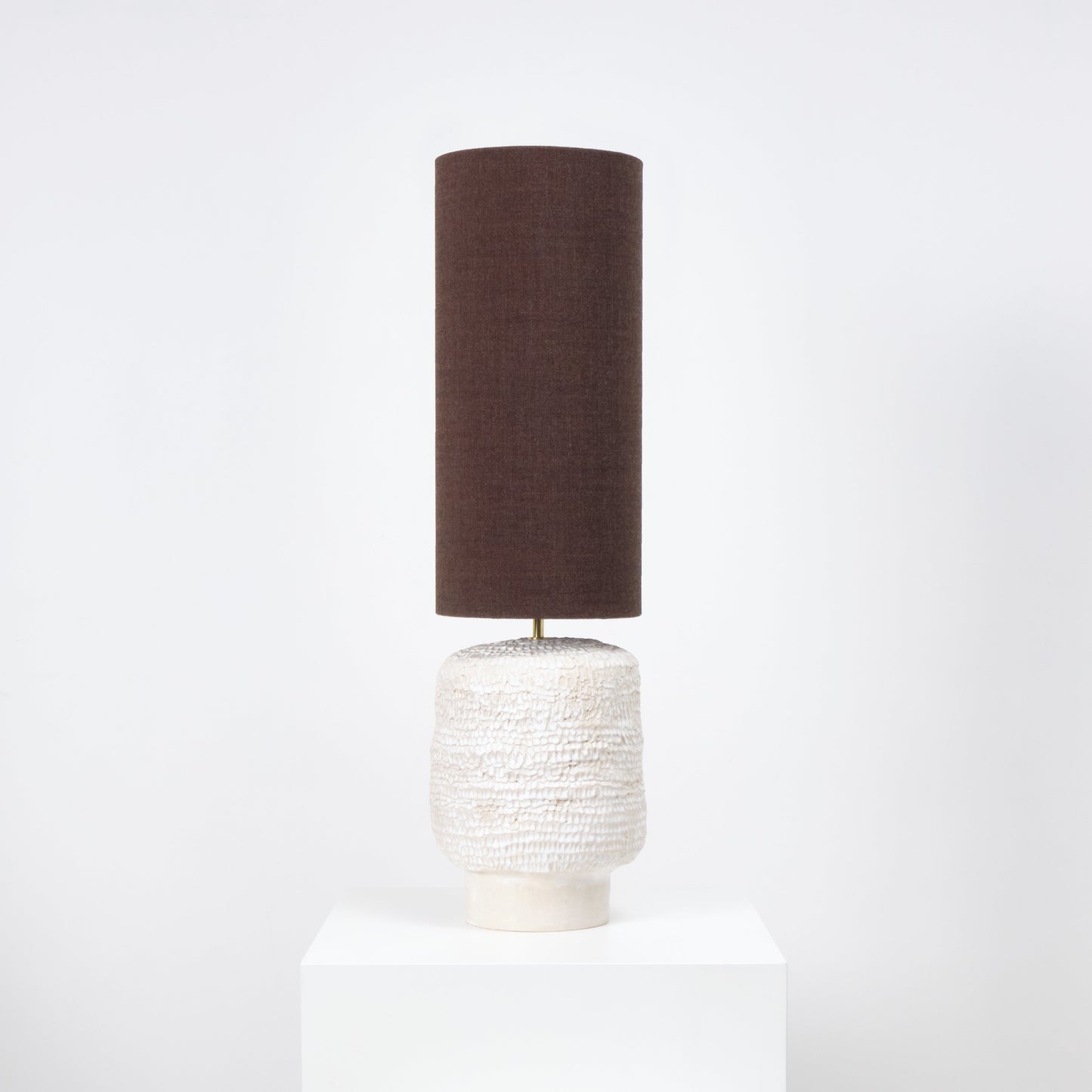 Textured Ceramic Light in Cream by Project 213A Table Lamps