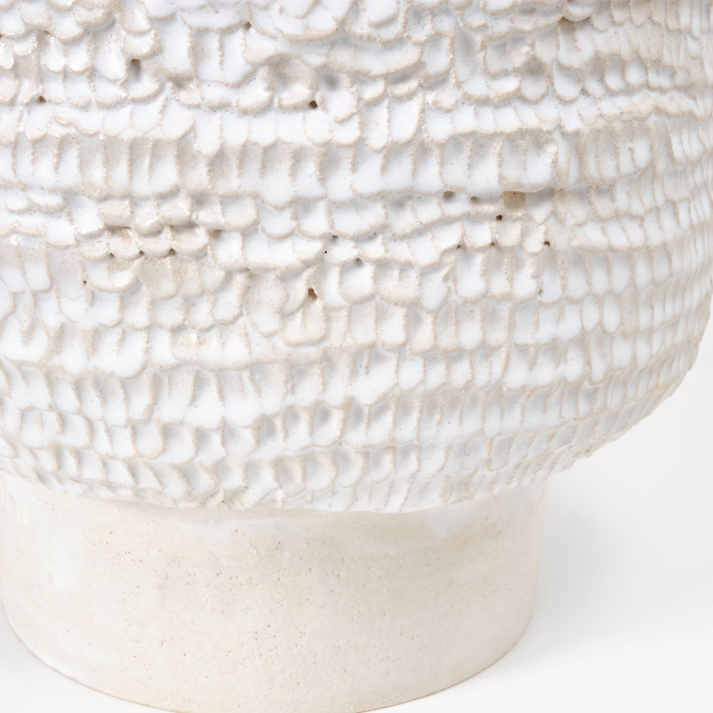 Textured Ceramic Light in Cream by Project 213A Table Lamps