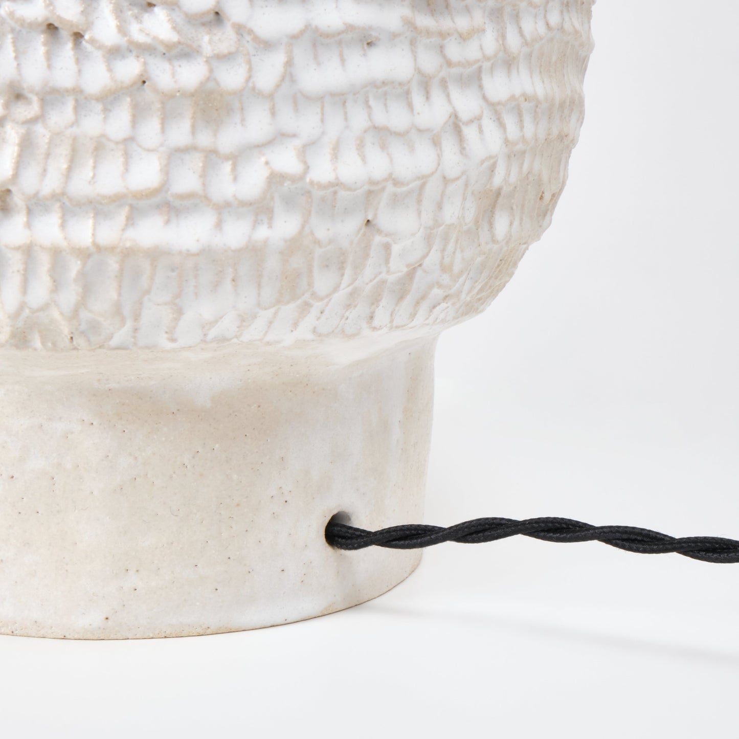 Textured Ceramic Light in Cream by Project 213A Table Lamps