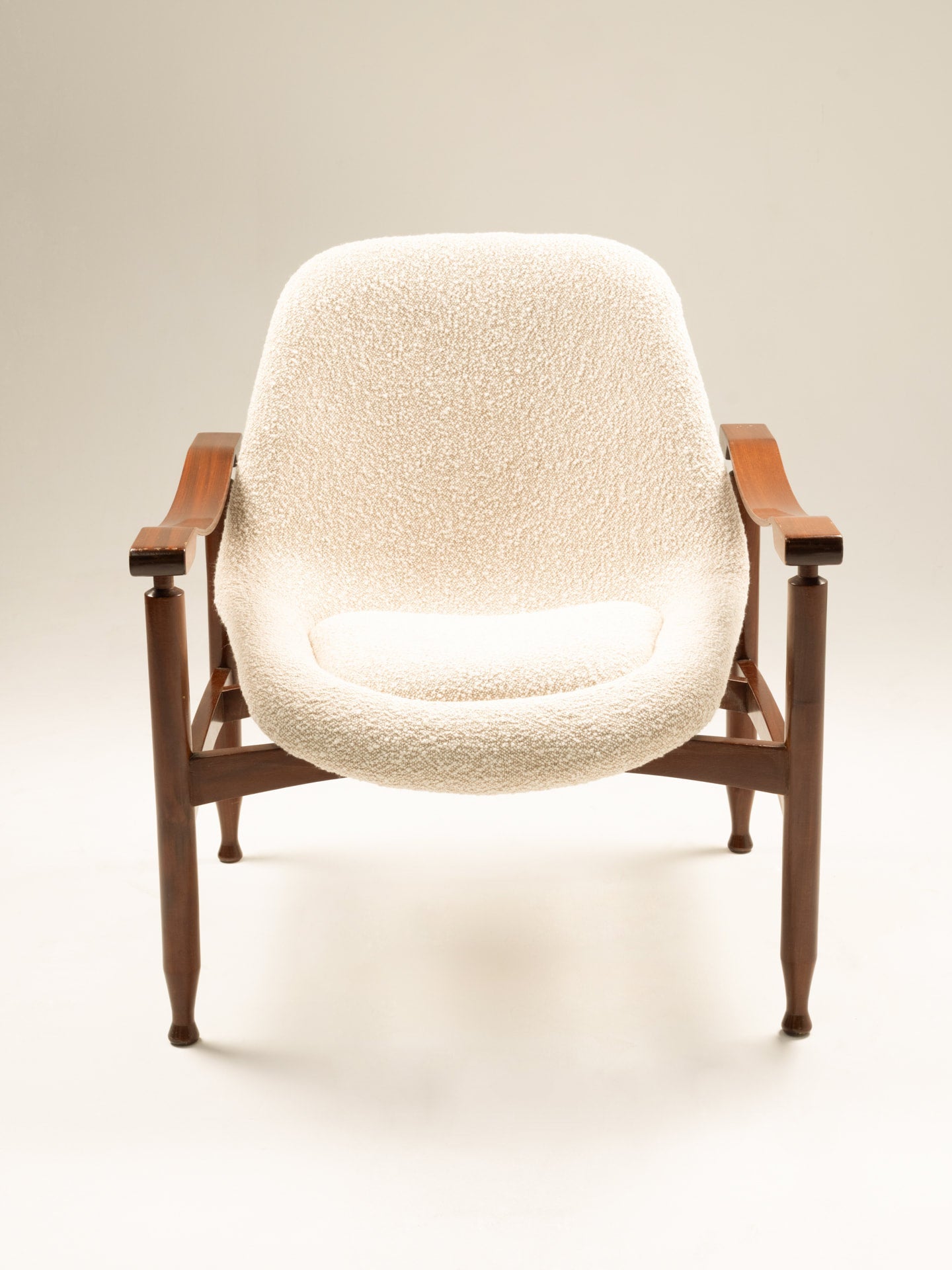 Pair of Tiki Armchairs by Busnelli, Italy 1960s Chairs