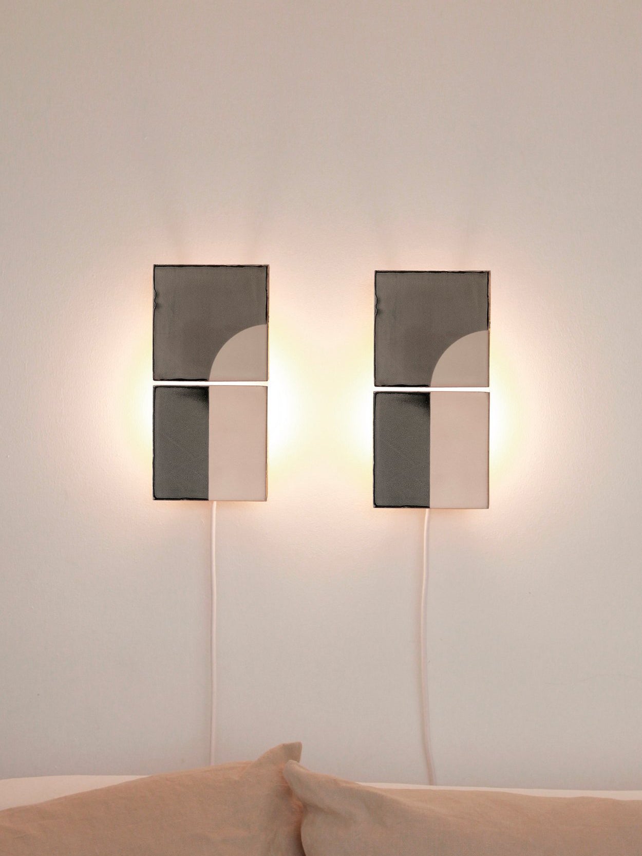 Tiles Wall Light Door G by Violaine dHarcourt