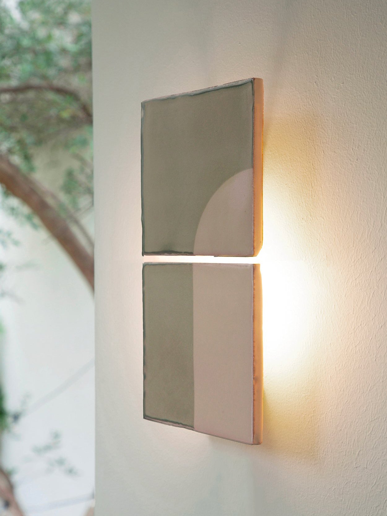 Tiles Wall Light Door V by Violaine dHarcourt