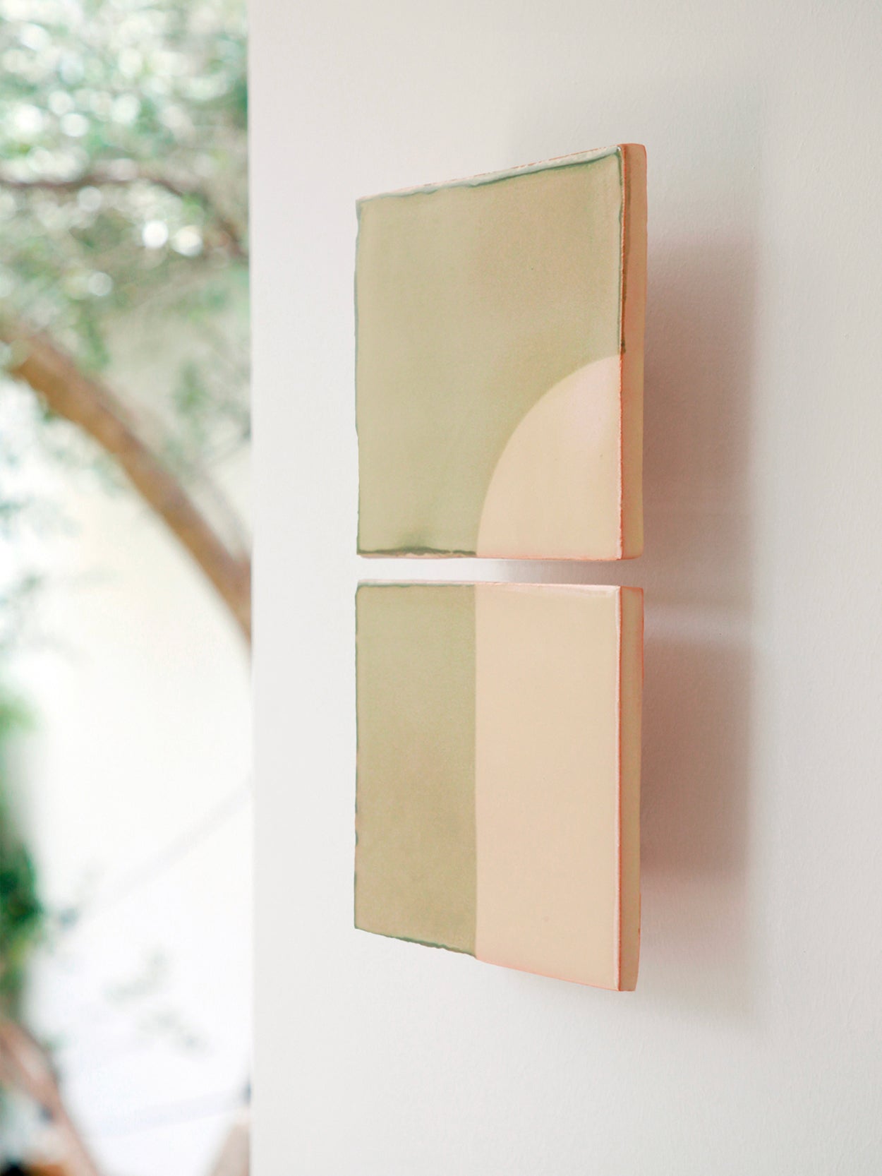 Tiles Wall Light Door V by Violaine dHarcourt
