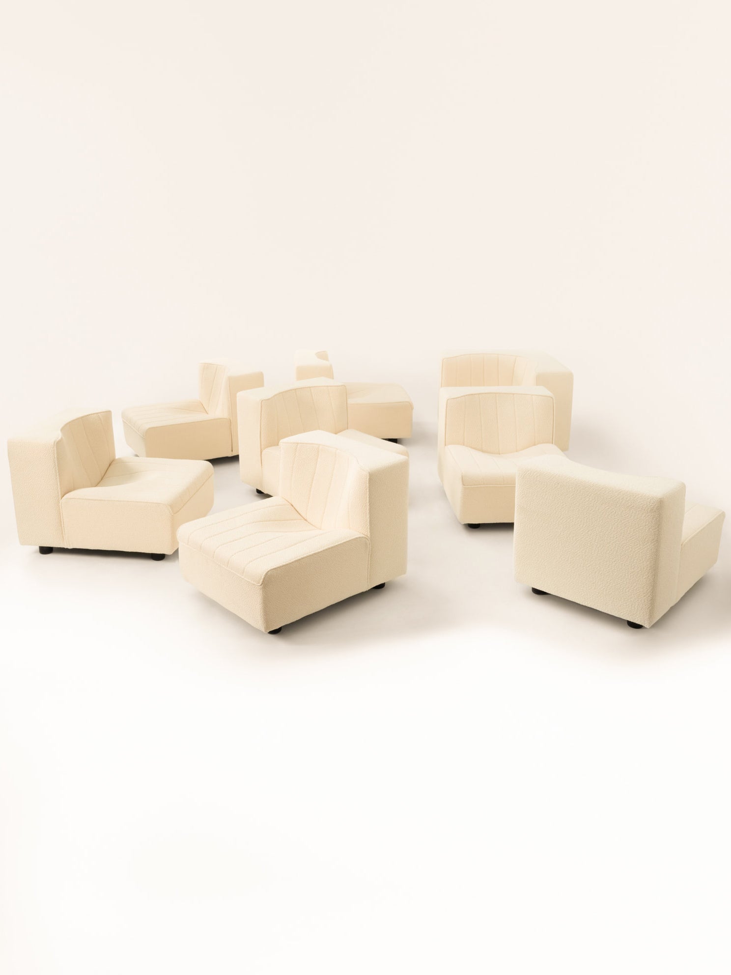 Tito Agnoli 8 Modules Sectional Sofa, Italy 1969 Sofas