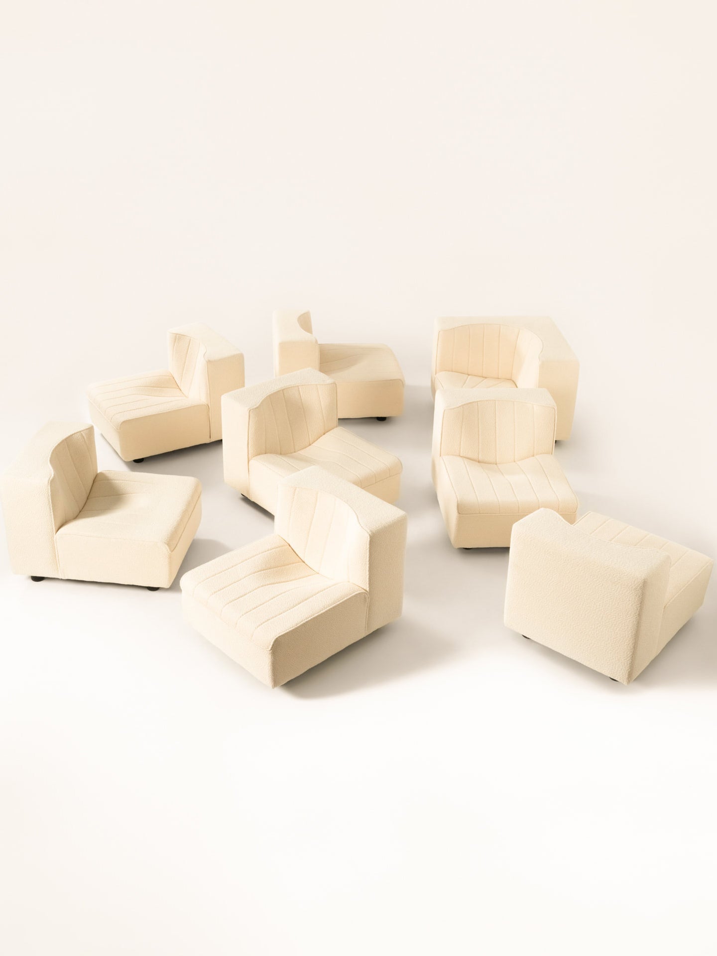Tito Agnoli 8 Modules Sectional Sofa, Italy 1969 Sofas