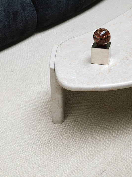 Tiza Rug in Medium Texture - Carded Wool Rugs