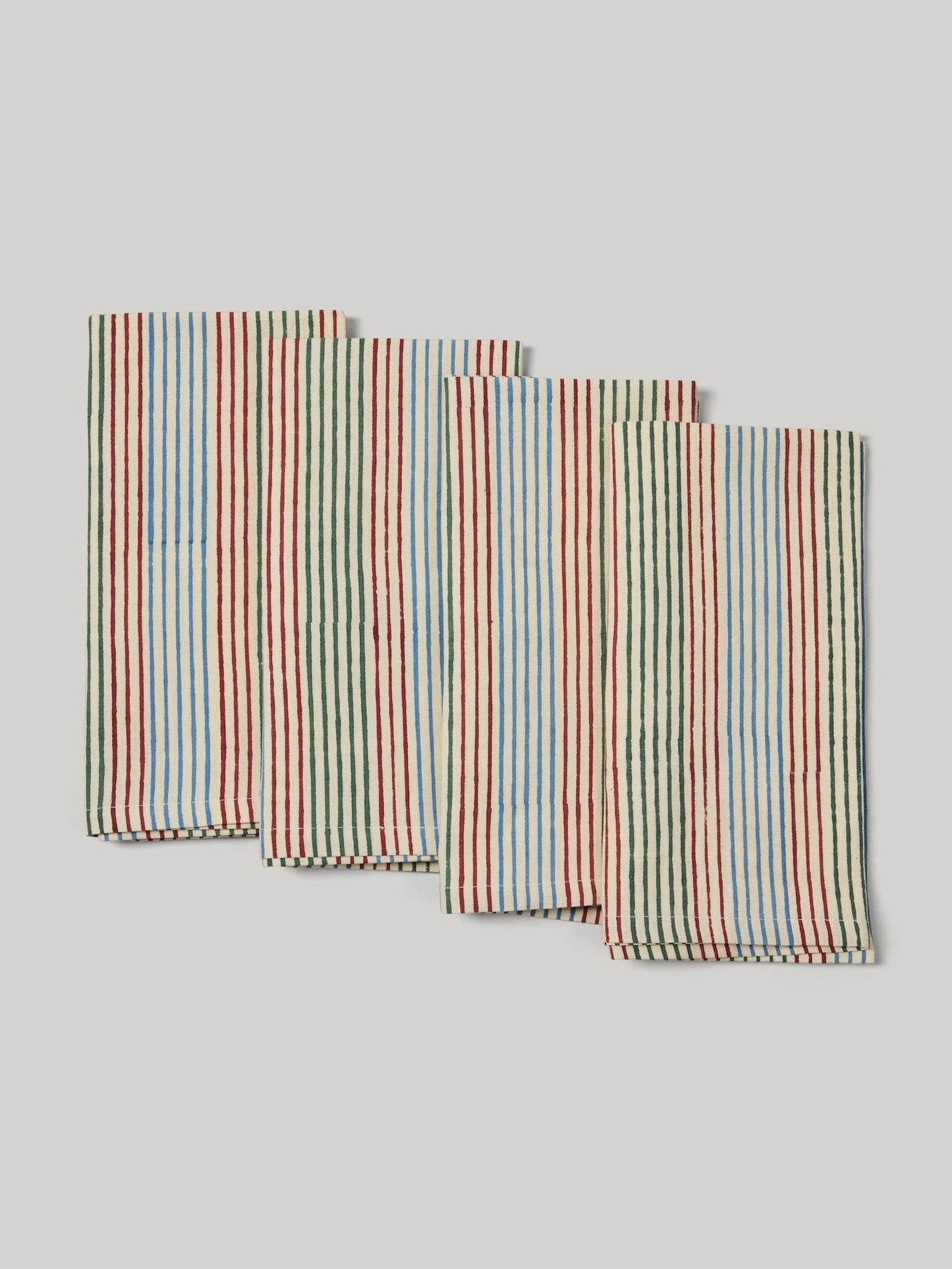 Toledo Stripe Napkins by Studio Ford, Set of 4 Napkins