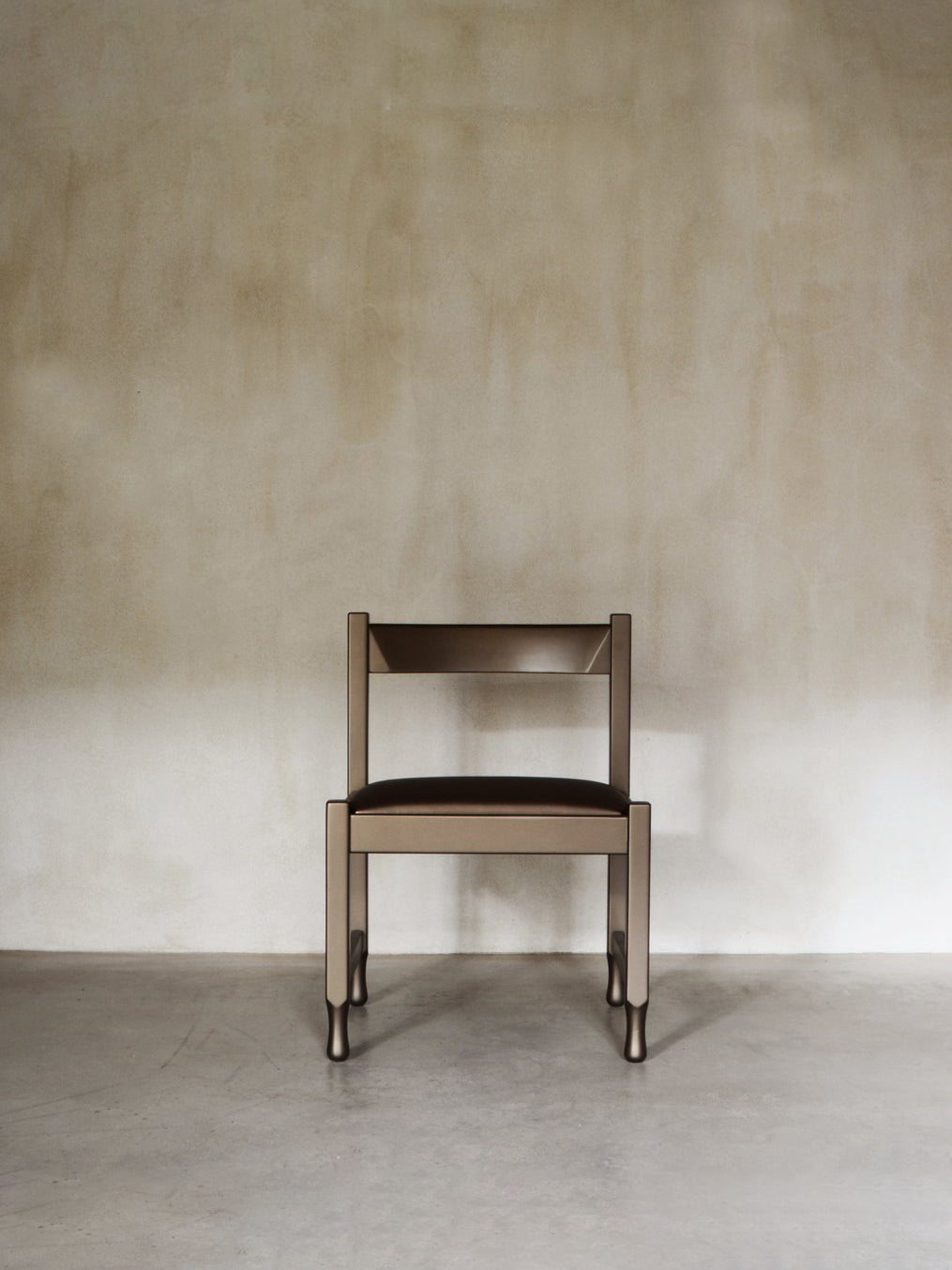 Torbecchia Bronze Chair by Giovanni Michelucci for Poltronova, Ca. 1965 Dining Chairs